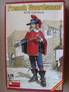 MINIART 1/16 16011 FRENCH GUARDSMAN XVII CENTURY